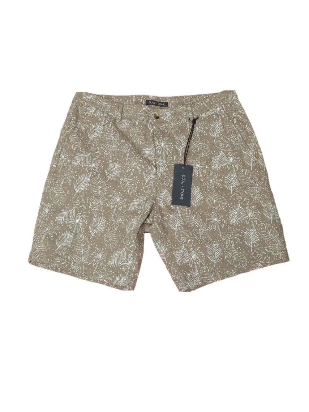 Slate & Stone summer leaves shorts size 34